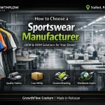 Choose a sportswear manufacturer